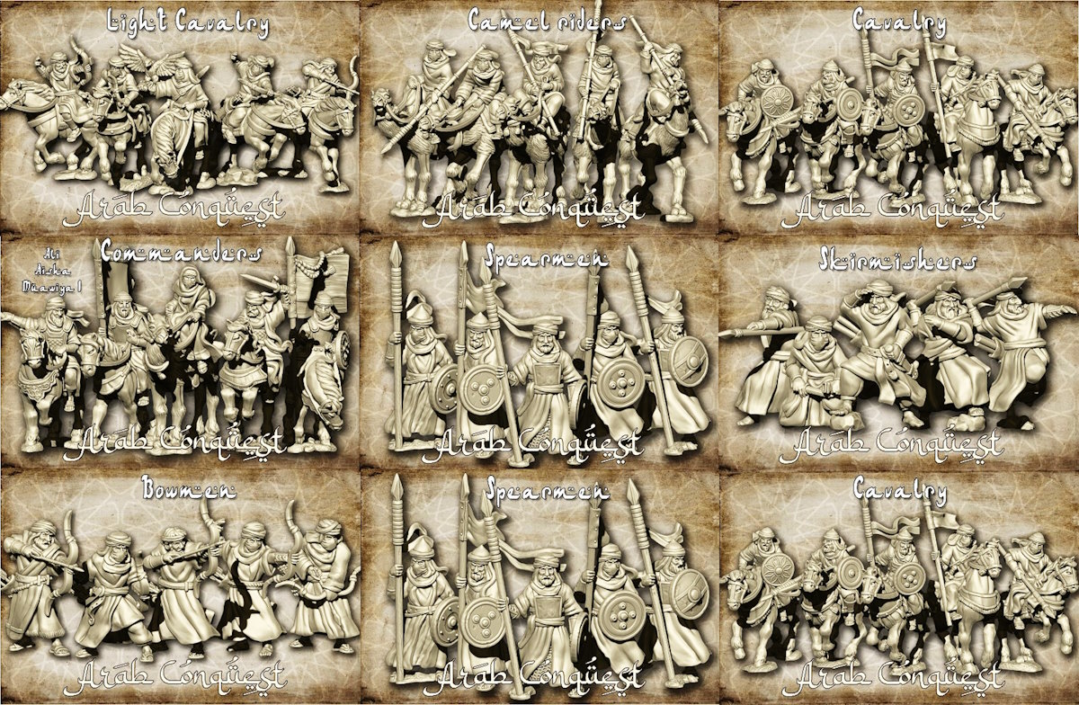 Figurines Eureka ADLG DBA Hail Caesar Impetus Warmaster Warhammer
